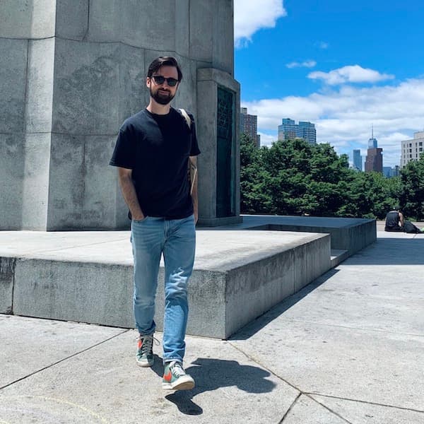 Photo of Andrew at Fort Greene Park